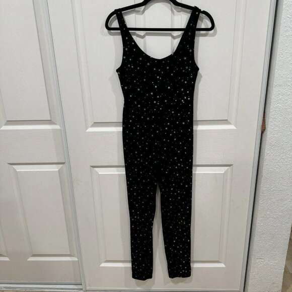 Women’s Nasty Gal Black‎ Star Jumpsuit Size 6 Nastygal - Picture 3 of 12